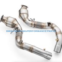 DOWNPIPE Z KATALIZATOREM HJS 300 BMW SERIA M5 F90 M5 F90 COMPETITION EURO 6
