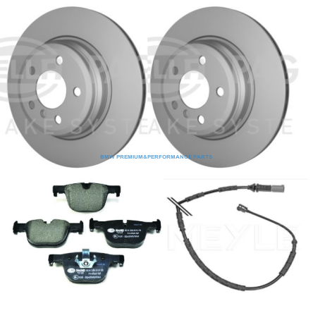 PAGID TARCZE I KLOCKI HAMULCOWETYŁ BMW SERII 3 (F30, F80), 3 (F34), 3 (F31), 3 Van (F31), 4 (F32, F82), 4 (F36), 4 (F33, F83)