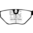 EBC KLOCKI TYŁ BMW SERIA 5, 7, Z3 YELLOWSTUFF - 2