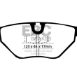 EBC KLOCKI TYŁ BMW SERIA 5, 7, Z3 YELLOWSTUFF - 3