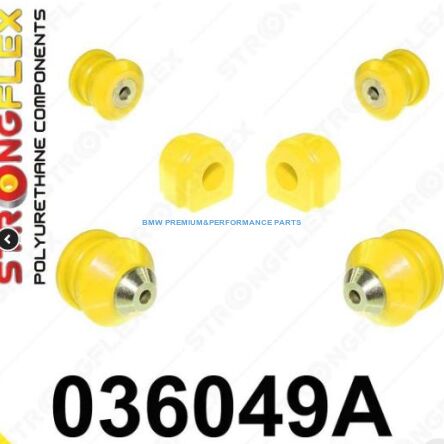 STRONGFLEX ZESTAW ZAWIESZENIA PRZEDNIEGO SPORT BMW SERIA 1, 2, 3, 4