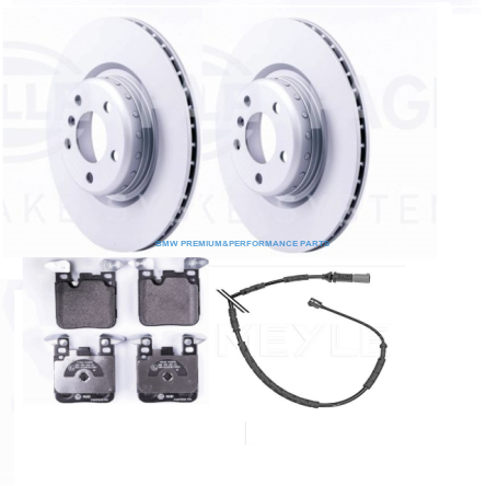 TEXTAR TARCZE I KLOCKI HAMULCOWE TYŁ BMW SERII  1 F20 1 F21 1 Van F20 2 F22 F87 2 F23 3 F30 F80 3 F30 F80 3 F31 4 F32 F82 4 F36