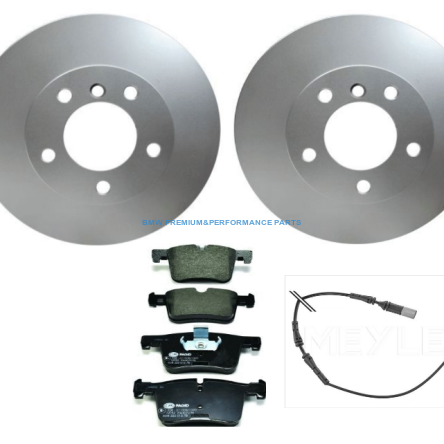 PAGID TARCZE I KLOCKI HAMULCOWE PRZÓD BMW SERII 1 (F20), 2 (F22 F87), 2 (F23), 3 (F30 F80),  3 (F31),  4 (F32 F82),  4 (F33 F83), 4 (F36)