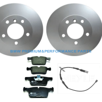 PAGID TARCZE I KLOCKI HAMULCOWE PRZÓD BMW SERII 1 (F20), 2 (F22 F87), 2 (F23), 3 (F30 F80),  3 (F31),  4 (F32 F82),  4 (F33 F83), 4 (F36)