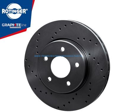 ROTINGER BMW SERIA 1, 3, X1 TARCZE HAMULCOWE PRZÓD NAWIERCANE