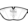 EBC KLOCKI PRZÓD BMW SERIA 7, Z8 BLUESTUFF - 3