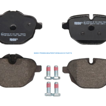 FERODO KLOCKI TYŁ BMW SERIA 5, 6, 7, X3, X4, X5, X6, Z4 TARCZE HAMULCOWE 