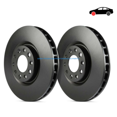 EBC BMW SERIA 3, 5, 6, 7, X3, X5 TARCZE HAMULCOWE PRZÓD PREMIUM GŁADKIE