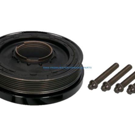 CORTECO KOŁO PASOWE WAŁU KORBOWEGO N47 BMW SERIA 1 E81 E82 E87 E88 3 E91 5 E61 X1 E84 X3 E83