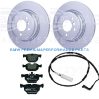 PAGID TARCZE I KLOCKI HAMULCOWE TYŁ BMW SERII 3 (E92), 3 (E90), 3 (E93), 3 (E91), X1 (E84)