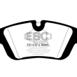 EBC KLOCKI PRZÓD BMW SERIA 3, Z3 ULTIMAX2 - 2