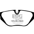 EBC KLOCKI TYŁ BMW SERIA 3, Z1 GREENSTUFF - 3