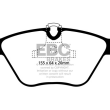 EBC BMW SERIA 3, 5, X3, Z4 PRZÓD ZESTAW WYŚCIGOWYCH KLCOKÓW HAMULCOWYCH SERIA RP-X RACING - 3