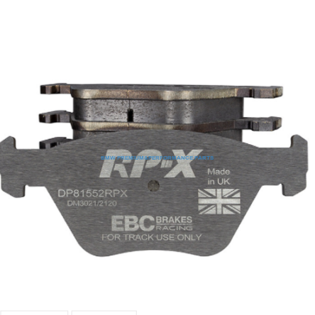 EBC BMW SERIA 3, 5, X3, Z4 PRZÓD ZESTAW WYŚCIGOWYCH KLCOKÓW HAMULCOWYCH SERIA RP-X RACING
