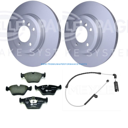 PAGID TARCZE I KLOCKI HAMULCOWE PRZÓD BMW SERII 3 (E46), 3 (E46), 3 (E46), 3 (E46), Z4 (E86),  Z4 (E85)