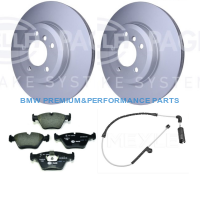 HELLA TARCZE I KLOCKI HAMULCOWE PRZÓD BMW SERII 3 (E46), 3 (E46), 3 (E46), 3 (E46), Z4 (E86),  Z4 (E85)