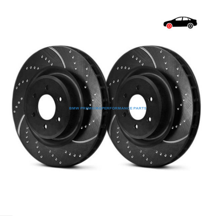 EBC BMW SERIA 5 TARCZE HAMULCOWE PRZÓD SPORTOWE NACINANE I NAWIERCANE SERIA GD