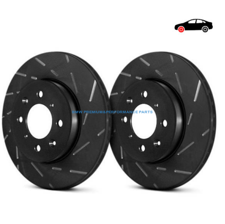 EBC BMW SERIA 2, 3, 4 TARCZE HAMULCOWE PRZÓD SPORTOWE NACINANE SERIA USR