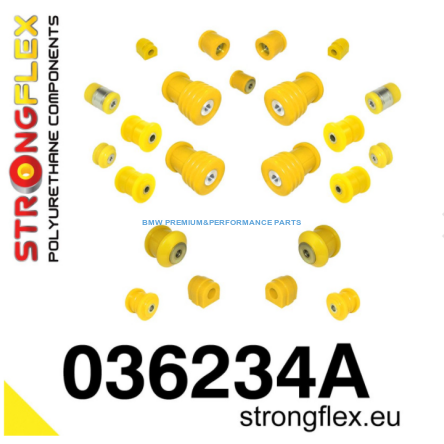 STRONGFLEX KOMPLETNY ZESTAW ZAWIESZENIA SPORT BMW SERIA 5
