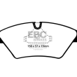 EBC BMW SERIA 5, 6 PRZÓD ZESTAW WYŚCIGOWYCH KLOCKÓW HAMULCOWYCH SERIA RP-1 RACING - 4