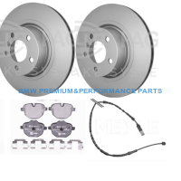 HELLA TARCZE I KLOCKI HAMULCOWE TYŁ BMW SERII X3 (F25), X4 (F26)