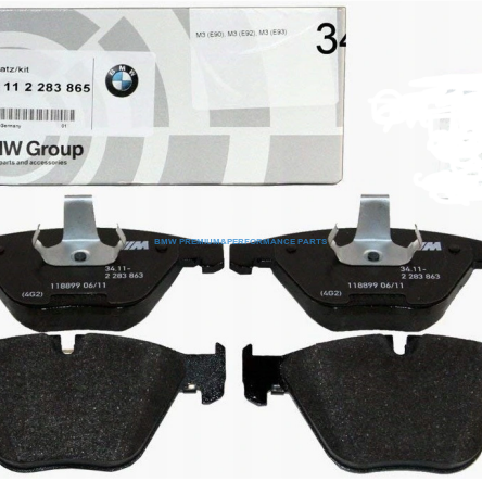 OE BMW SERIA 1 3 M3 KOMPLET KLOCKÓW HAMULCOWYCH PRZÓD