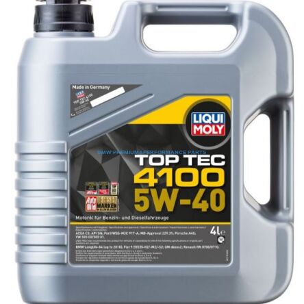 OLEJ SILNIKOWY LIQUI MOLY 5W40 4100 4L