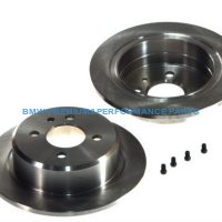 FERODO BMW SERIA 3 TARCZE HAMULCOWE TYŁ PREMIUM GŁADKIE