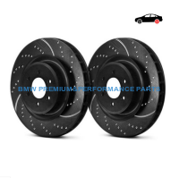 EBC BMW SERIA X5, X6 TARCZE HAMULCOWE TYŁ SPORTOWE NACINANE I NAWIERCANE SERIA GD