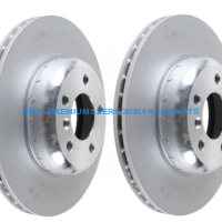 OE BMW SERIA 5 E60 E61, 6 E63 E64 TARCZE HAMULCOWE PRZÓD GŁADKIE