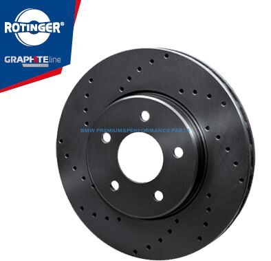 ROTINGER BMW SERIA 1, 2, 3, 4 TARCZE HAMULCOWE TYŁ NAWIERCANE