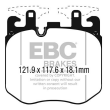 EBC KLOCKI PRZÓD BMW SERIA 3, 5, 6, 7, 8, X3, X4, X5, X6, X7 YELLOWSTUFF - 2