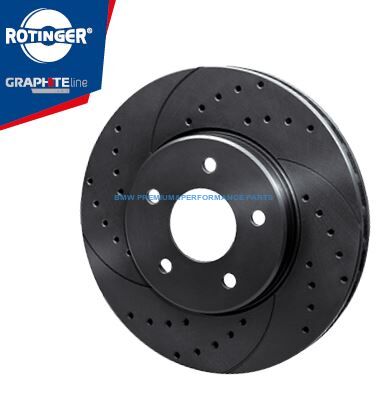 ROTINGER BMW SERIA 7 TARCZE HAMULCOWE TYŁ SPORTOWE NACINANE I NAWIERCANE