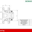 ŁOŻYSKO KOŁA PRZÓD Z PIASTĄ FAG XDRIVE F20 F21 F22 F23 F30 F31 F32 F33 F34 F36 - 2