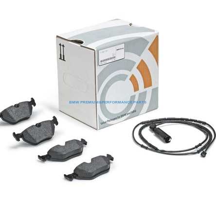 OE BMW SERIA 3 KOMPLET KLOCKÓW HAMULCOWYCH Z CZUJNIKIEM PRZÓD