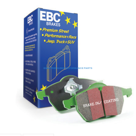 EBC KLOCKI PRZÓD BMW SERIA 5 GREENSTUFF
