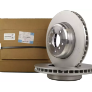 OE BMW SERIA 5 E60 E61, 6 E63 E64 TARCZE HAMULCOWE PRZÓD GŁADKIE