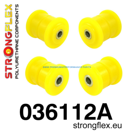 STRONGFLEX ZESTAW POLIURETANOWY WAHACZY TYLNYCH ZAWIESZENIA TYLNEGO SPORT BMW SERIA 5, 6, 7, X5, Z8