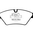 EBC BMW SERIA 5, 6 PRZÓD ZESTAW WYŚCIGOWYCH KLOCKÓW HAMULCOWYCH SERIA RP-X RACING - 3