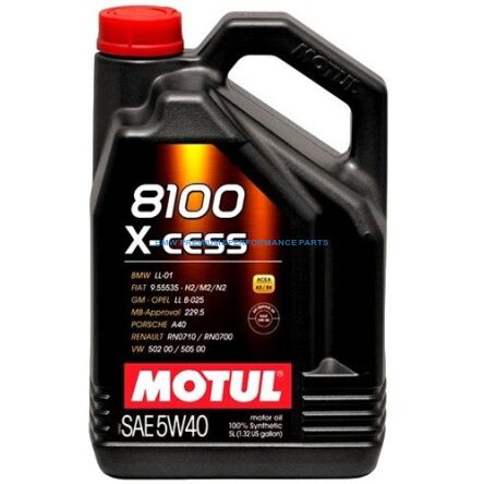 OLEJ SILNIKOWY MOTUL 8100 X-CESS 5W40 5L