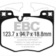 EBC KLOCKI PRZÓD BMW SERIA X3, X4, X5, X6, X7 GREENSTUFF - 3