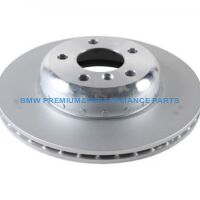 OE BMW SERIA 5 E60 E61, 6 E63 E64 TARCZE HAMULCOWE TYŁ GŁADKIE