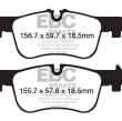 EBC KLOCKI PRZÓD BMW SERIA 2 REDSTUFF - 2
