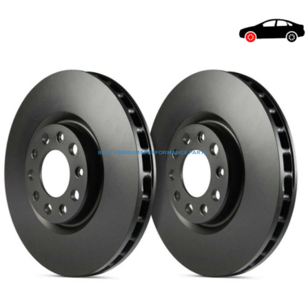 EBC BMW SERIA 1, 2, X1, X2 TARCZE HAMULCOWE PRZÓD PREMIUM GŁADKIE