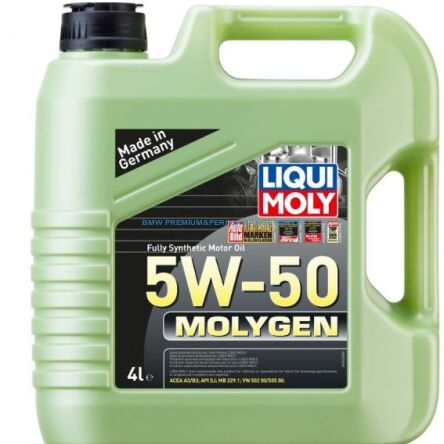 OLEJ SILNIKOWY LIQUI MOLY 5W50 MOLYGEN 4L