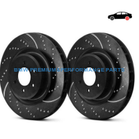 EBC BMW SERIA 1, 2, 3, 4 TARCZE HAMULCOWE TYŁ SPORTOWE NACINANE I NAWIERCANE SERIA GD