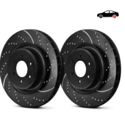 EBC BMW SERIA 1, 2, 3, 4 TARCZE HAMULCOWE TYŁ SPORTOWE NACINANE I NAWIERCANE SERIA GD