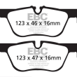 EBC KLOCKI TYŁ BMW SERIA 1, 2, 3, 4 YELLOWSTUFF - 3