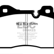 EBC KLOCKI PRZÓD BMW SERIA 5, 6, 7 ULTIMAX2 - 2
