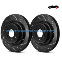 EBC BMW SERIA 1, 2, X1, X2 TARCZE HAMULCOWE TYŁ SPORTOWE NACINANE I NAWIERCANE SERIA GD